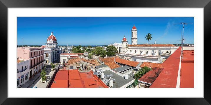 Cienfuegos town Framed Mounted Print by Gail Johnson