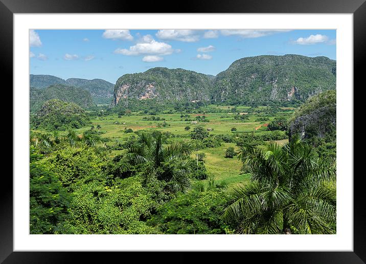 Vinales Valley - Cuba Framed Mounted Print by Gail Johnson