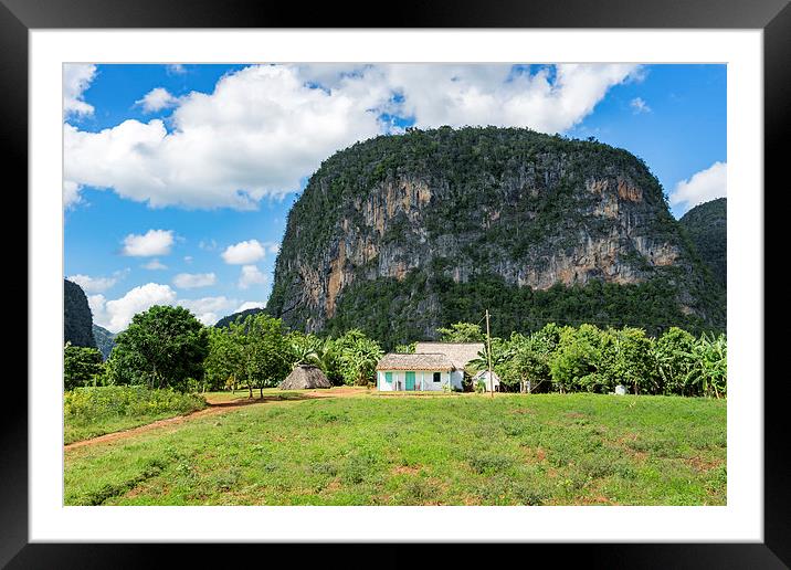 Vinales Valley - Cuba Framed Mounted Print by Gail Johnson