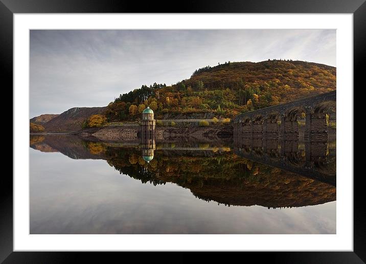Autumn colours in the Elan Valley Framed Mounted Print by Stephen Taylor