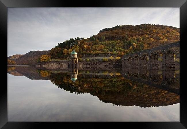 Autumn colours in the Elan Valley Framed Print by Stephen Taylor