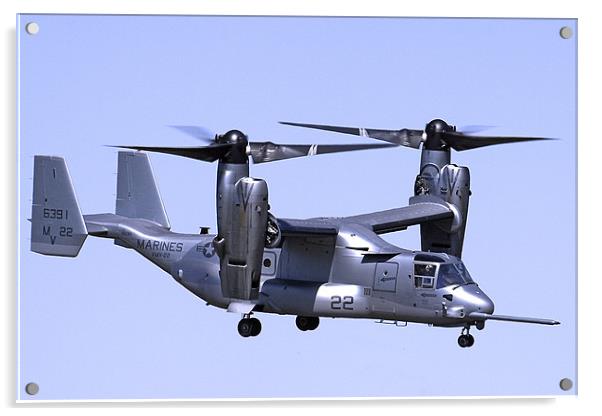Bell Boeing Osprey Acrylic by Oxon Images