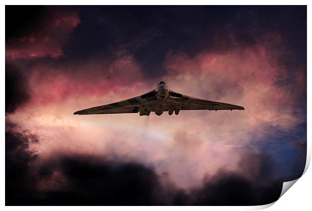Vulcan Ghost Print by J Biggadike