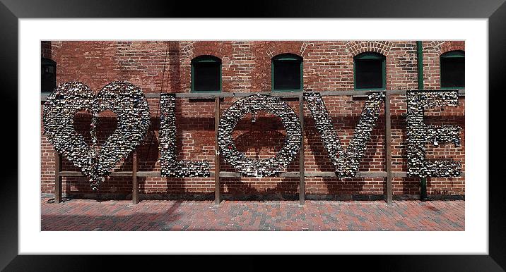 It must be LOVE! Framed Mounted Print by Stephen Maxwell
