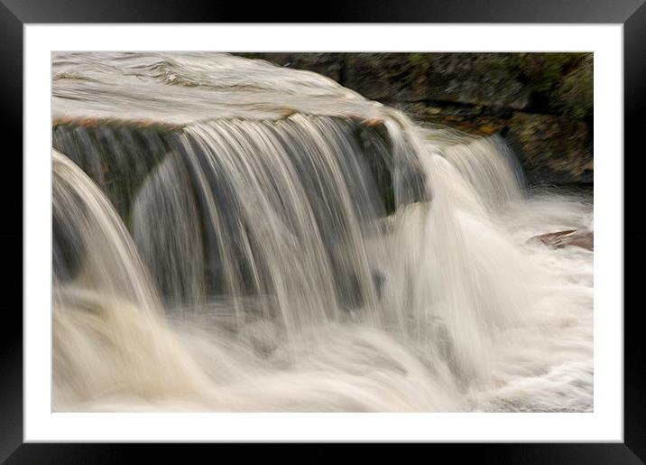 The Roar of Water  Framed Mounted Print by Jacqi Elmslie