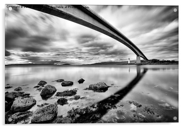  Skye Bridge Acrylic by David Brown