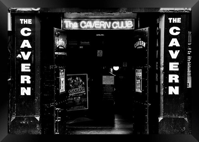 Liverpool, Cavern Club. Framed Print by Thomas Ritson