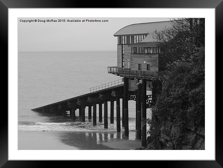  Tenby Lifeboat Station Framed Mounted Print by Doug McRae