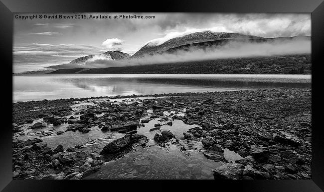  Loch Lochy No2 Framed Print by David Brown