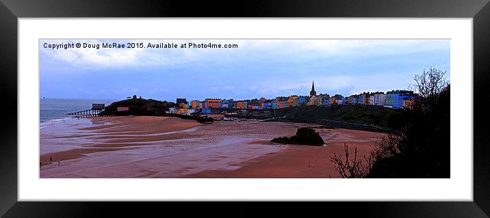  Tenby Harbour  Framed Mounted Print by Doug McRae