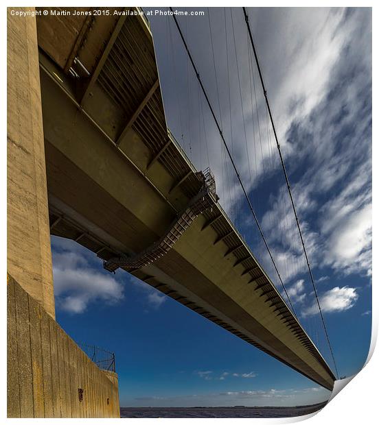 Floating above the Humber Print by K7 Photography