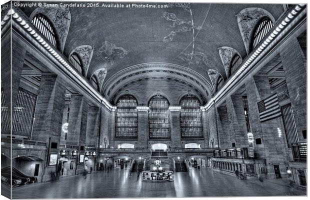 Grand Central Terminal, Canvas Print by Susan Candelario