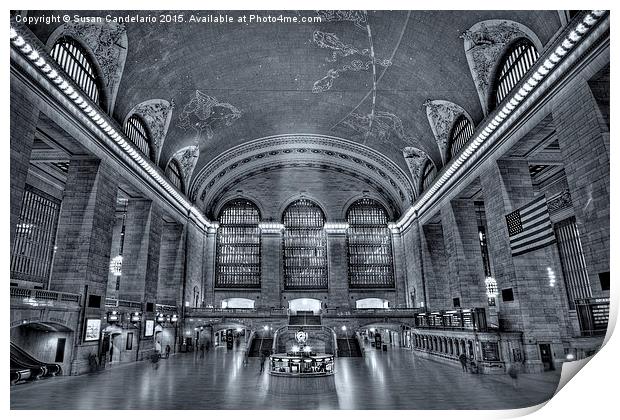 Grand Central Terminal, Print by Susan Candelario