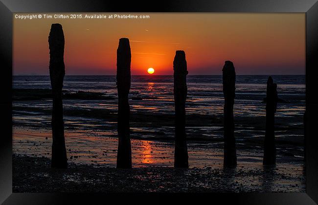 Winchelsea Sunrise Framed Print by Tim Clifton