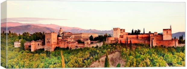  La Alhambra Canvas Print by HQ Photo