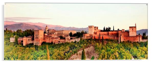  La Alhambra Acrylic by HQ Photo
