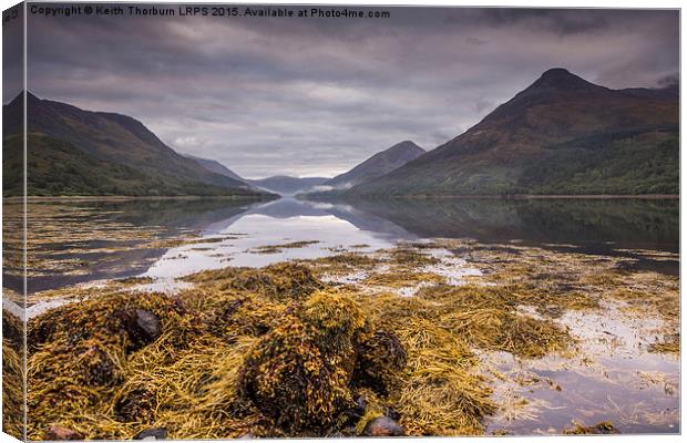 Loch Leven Canvas Print by Keith Thorburn EFIAP/b