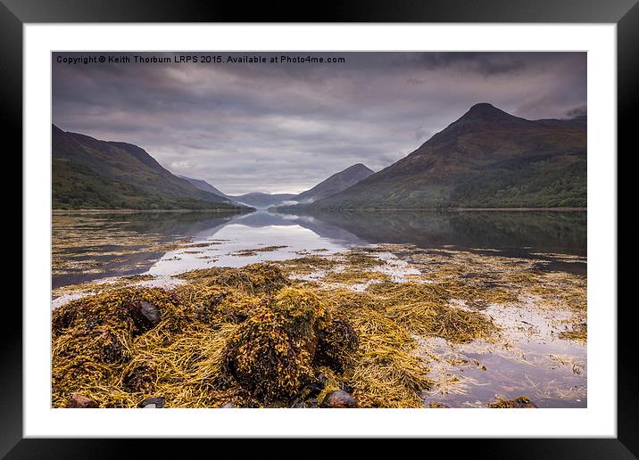 Loch Leven Framed Mounted Print by Keith Thorburn EFIAP/b