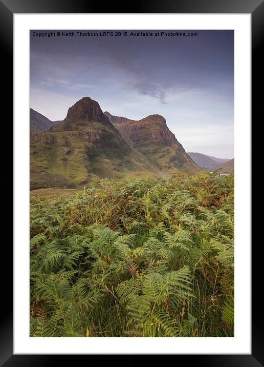The Three Sisters Framed Mounted Print by Keith Thorburn EFIAP/b