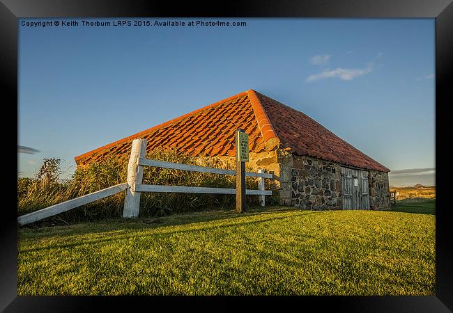 Kilspindie Coast Framed Print by Keith Thorburn EFIAP/b