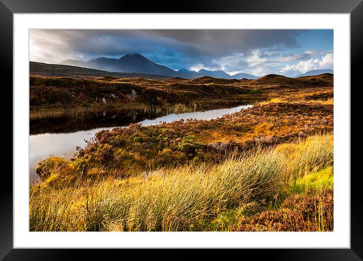  Autumn on the Isle of Skye, Scotland Framed Mounted Print by Andrew Kearton