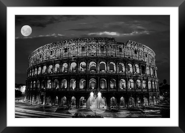  Rome Colosseum Framed Mounted Print by Guido Parmiggiani
