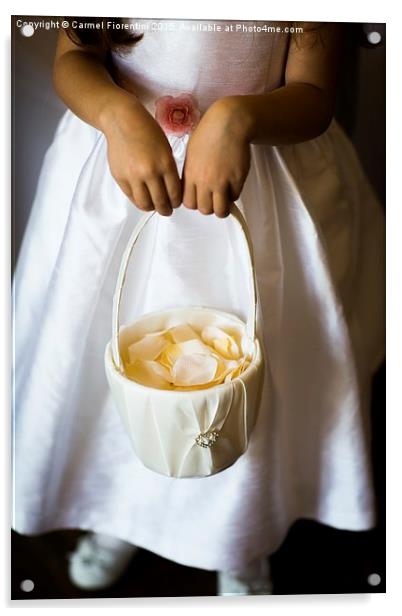 Bridesmaid Acrylic by Carmel Fiorentini
