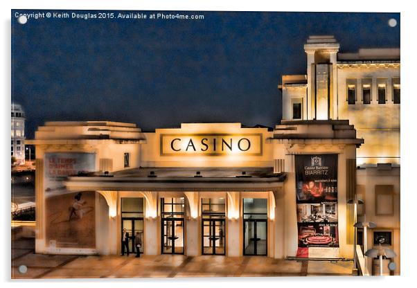 Casino Acrylic by Keith Douglas
