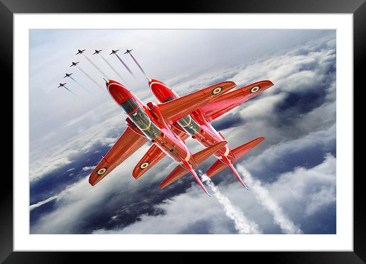 Britain's Ultimate Pilots Framed Mounted Print by J Biggadike