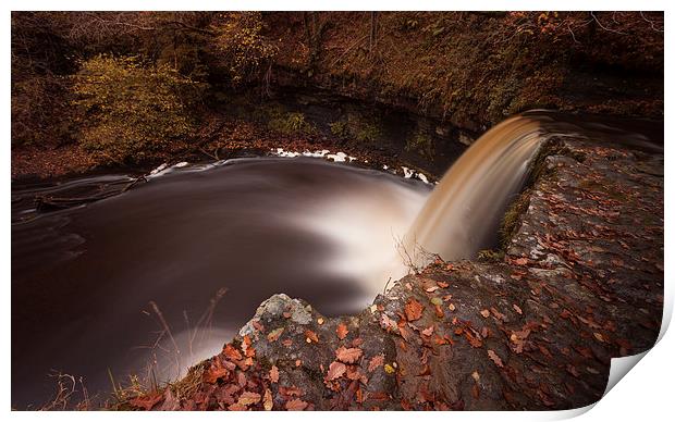  Lady Falls Waterfall Country Print by Leighton Collins