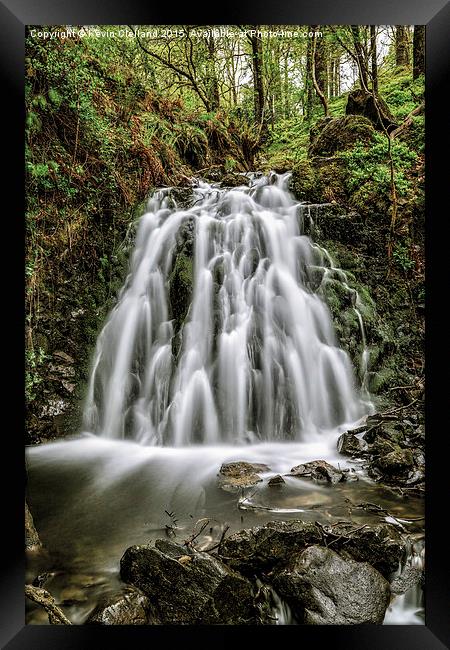  Waterfall  Framed Print by Kevin Clelland