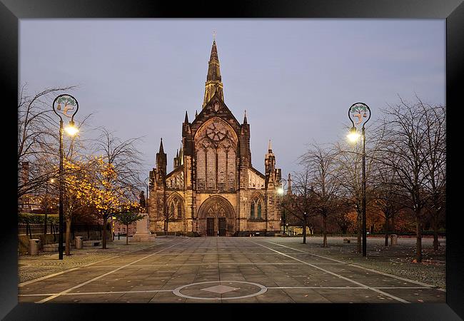 Glasgow Cathedral Framed Print by Grant Glendinning