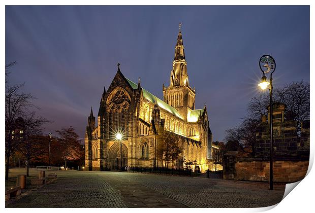Glasgow Cathedral Print by Grant Glendinning