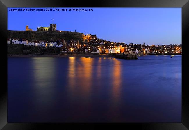  ITS WHITBY Framed Print by andrew saxton