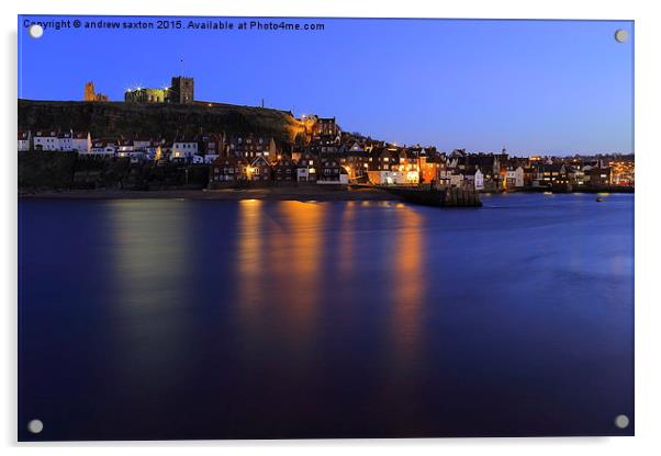  ITS WHITBY Acrylic by andrew saxton