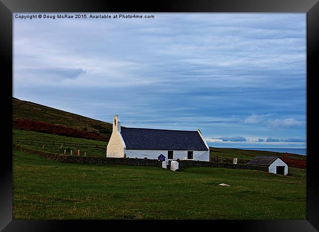  The Church of the Holy Cross Framed Print by Doug McRae