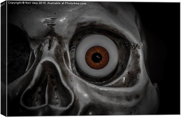  Dead Eye Canvas Print by Neil Vary