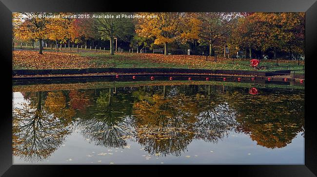 Autumnal Maldon  Framed Print by Howard Corlett