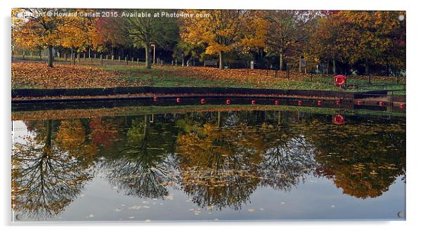 Autumnal Maldon  Acrylic by Howard Corlett