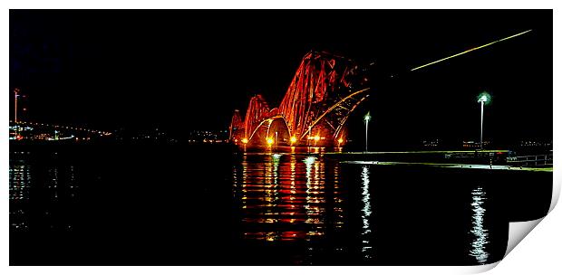  forth rail bridge   Print by dale rys (LP)