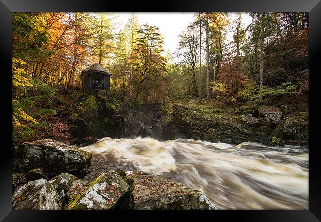  Autumnal Beauty at The Hermitage, Perthshire Framed Print by Ian Potter