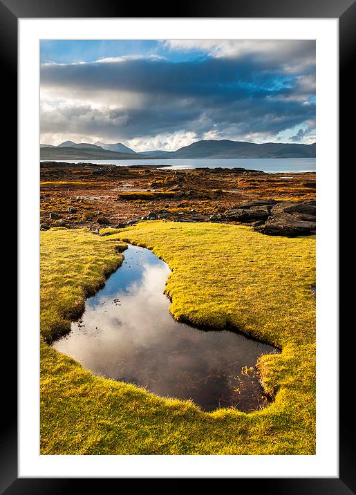  Broadford Bay, Isle of Skye, Scotland Framed Mounted Print by Andrew Kearton