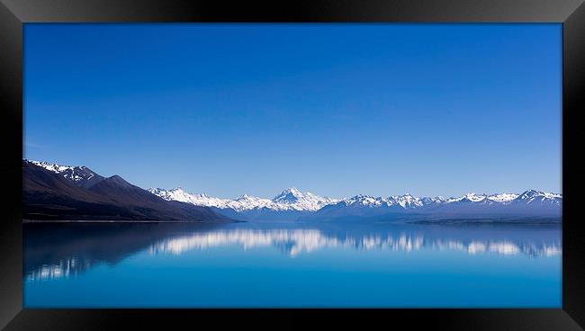  Reflections of Earth Framed Print by Iain Tong