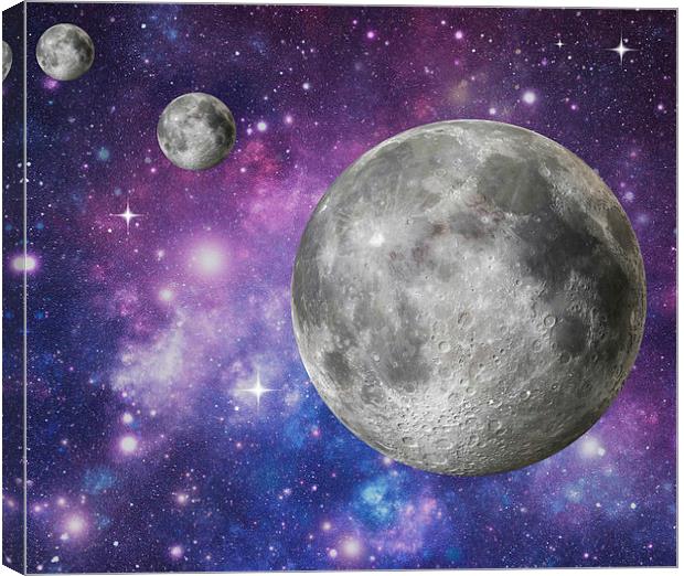  space Canvas Print by sue davies
