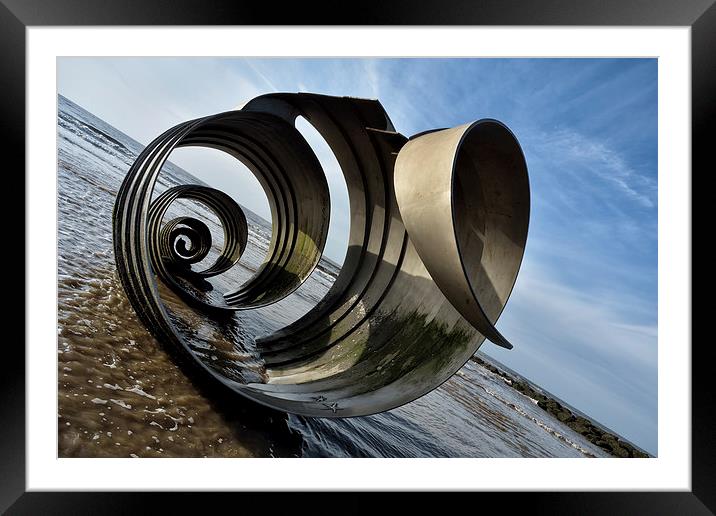 Mary's Shell Angled Framed Mounted Print by Gary Kenyon