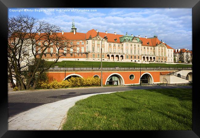Royal Castle in Warsaw Framed Print by Artur Bogacki