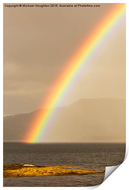  Rainbow Print by Michael Houghton