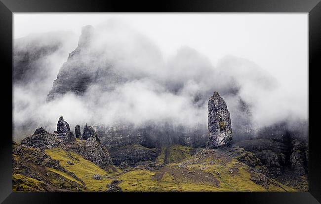 The old man of storr Framed Print by adam rumble