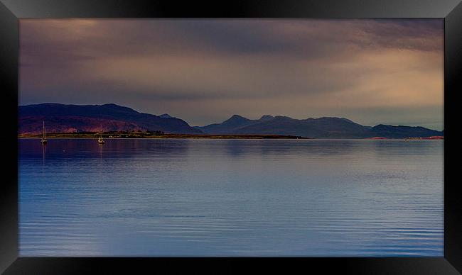  Over the sea to Skye Framed Print by Peter Stuart