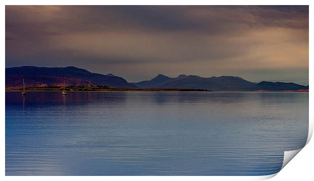  Over the sea to Skye Print by Peter Stuart